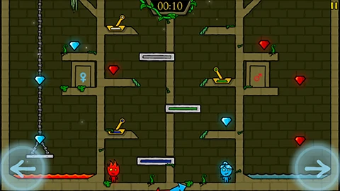 Fireboy And Wategirl Forest Temple screenshot #2