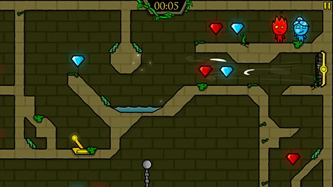 Fireboy And Wategirl Forest Temple screenshot #4