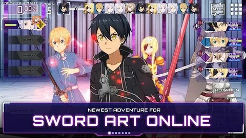 Sword Art Online Alicization Rising Steel screenshot #1