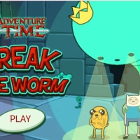 adventure_time_break_the_worm Խաղեր