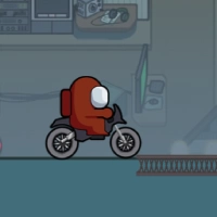 among_us_bike_race ゲーム