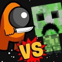 among_vs_creeper Ойындар