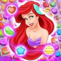 ariel_the_little_mermaid_match_3_puzzle Ігри