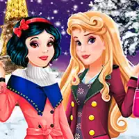 aurora_and_snow_white_winter_fashion Игры