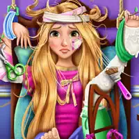 Sarışın Prenses Rapunzel Hastanede İyileşiyor