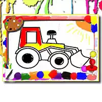 bts_kids_car_coloring ເກມ