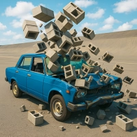 ការប្រឡងឡានបុក: ទីក្រុងដែលមិនមានមនុស្ស