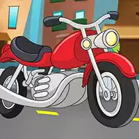 cartoon_motorbike_jigsaw Gry