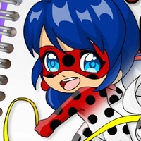 chibi_dotted_girl_coloring_book Juegos