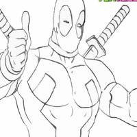 deadpool_coloring ゲーム