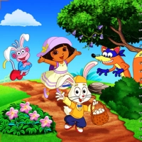 dora_happy_easter_spot_the_difference Игры