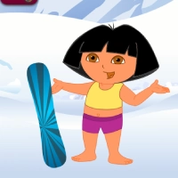 dora_ski_dress_up Игры