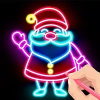 draw_glow_christmas Ойындар