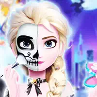 elsa_halloween_party_tattoo ເກມ