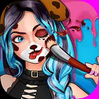 face_paint_party_-_social_star_dress-up_games ហ្គេម