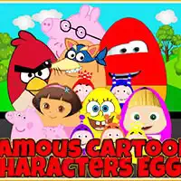 famous_cartoon_characters_eggs Játékok