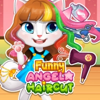 funny_angela_haircut بازی ها