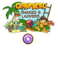 garfield_snakes_and_ladders Spellen