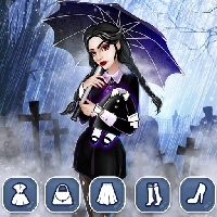 gothic_dress_up თამაშები