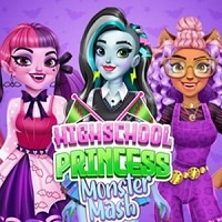 high_school_princess_monster_mash ហ្គេម