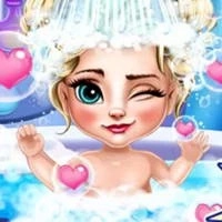 ice_queen_baby_bath гульні