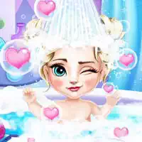 ice_queen_elsa_baby_bath Gry