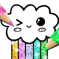 kawaii_coloring_book_glitter Játékok