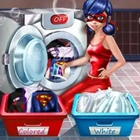 lady_bug_washing_costumes игри