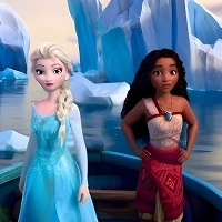 land_vs_sea_moana_vs_elsa Ігри