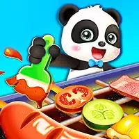 Koken met Kleine Panda's Eten