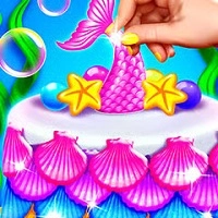 mermaid_glitter_cake_maker Oyunlar