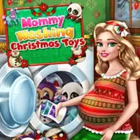 mommy_washing_christmas_toys Lojëra