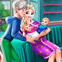 pregnant_elsa_twins_birth Խաղեր