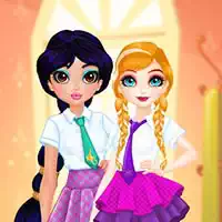 princesses_bff_rush_to_school Igre