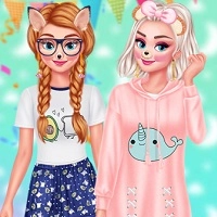 princesses_sleepover_party เกม