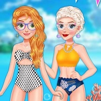 princesses_summer_vacay_party રમતો