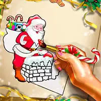 santa_christmas_coloring гульні