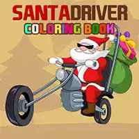 santa_driver_coloring_book เกม