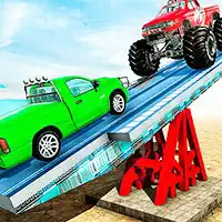 Seesaw Ramp Car Balance Driving Challenge