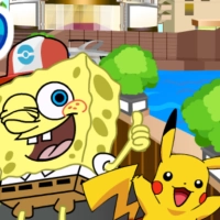 sponge_bob_pokemon_go Trò chơi