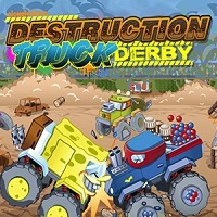 spongebob_games_destruction_truck_derby ເກມ