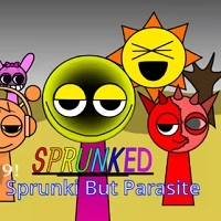 Sprunked X Sprunki, mas é Parasita.