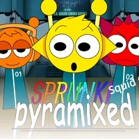 sprunki_pyramixed_squid_game гульні