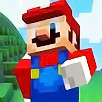 super_mario_minecraft_runner ເກມ