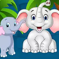 sweet_elephants_jigsaw თამაშები