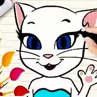 talking_angela_coloring_book ເກມ