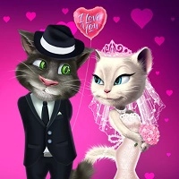 talking_tom_and_angela_wedding_party ゲーム