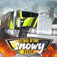 truck_driver_snowy_roads ហ្គេម