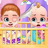 twin_baby_care Lojëra