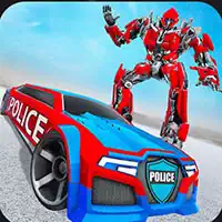 us_police_car_real_robot_transform Ойындар